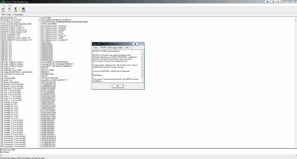 Screenshot-2025-06-25-111132-1-1024x551 Oscar: Das legendäre Seriennummern-Archiv der Phrozen Crew