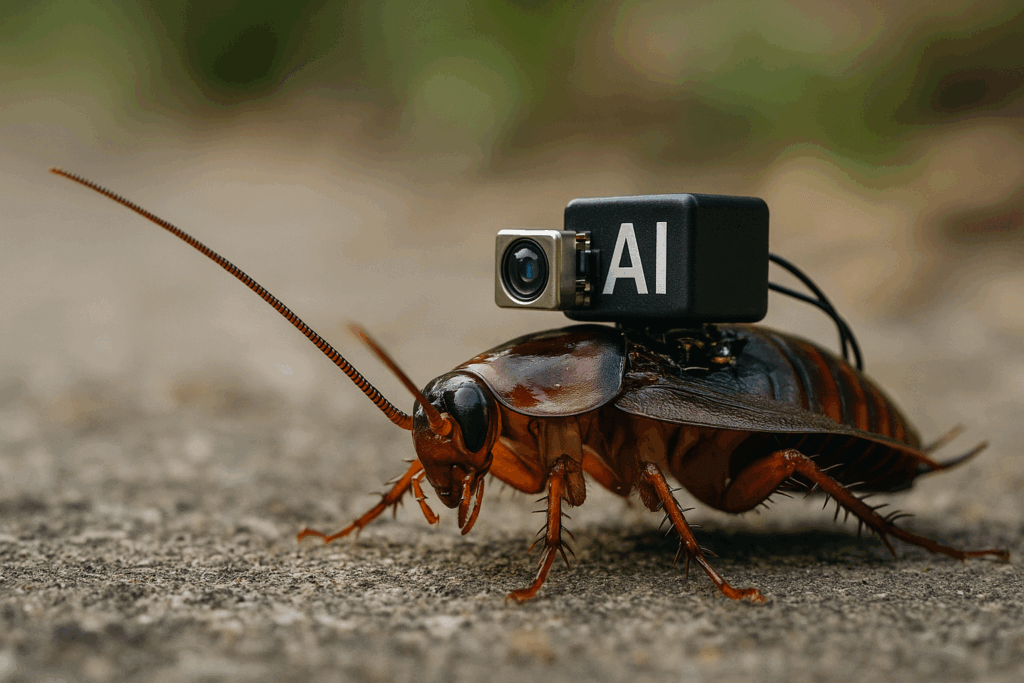 kakerlake-1024x683 Wochenrückblick: Zwischen KI-Turbo, Chip-Fieber und Kakerlaken-Spionen – Technik-News KW 31/2025